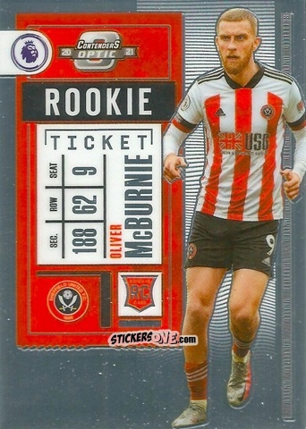 Sticker Oliver McBurnie - Chronicles Soccer 2020-2021
 n. PLRT7 - Topps