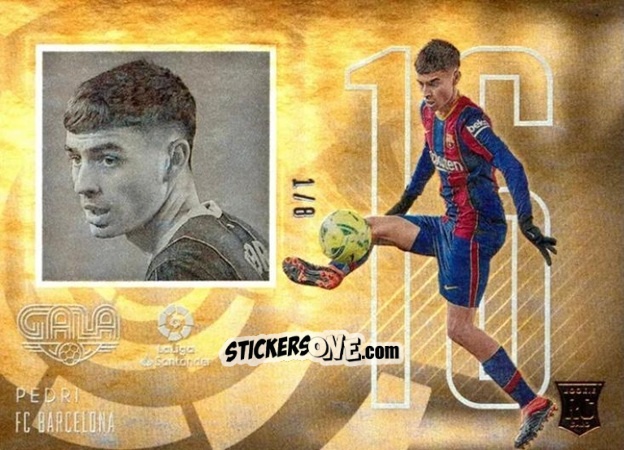 Sticker Pedri - Chronicles Soccer 2020-2021
 n. LLGR10 - Topps