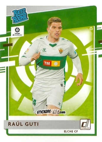 Sticker Raul Guti - Chronicles Soccer 2020-2021
 n. LLRR2 - Topps