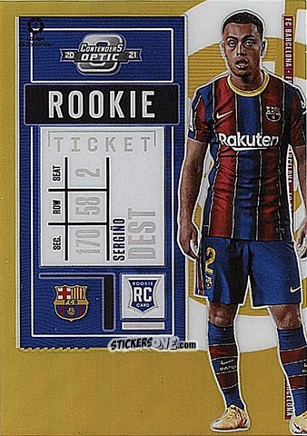 Cromo Sergino Dest - Chronicles Soccer 2020-2021
 n. LLRT6 - Topps