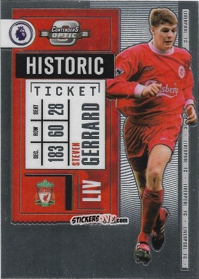 Cromo Steven Gerrard - Chronicles Soccer 2020-2021
 n. PLHT4 - Topps