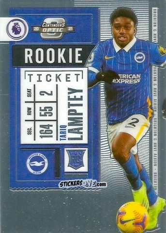 Cromo Tariq Lamptey - Chronicles Soccer 2020-2021
 n. PLRT2 - Topps
