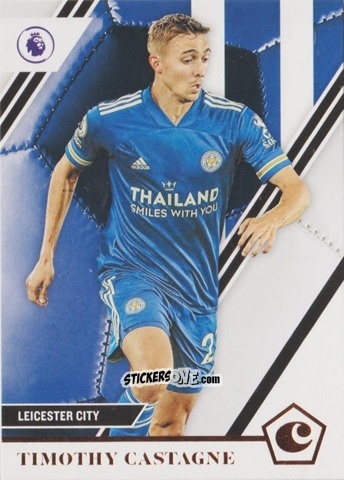 Sticker Timothy Castagne - Chronicles Soccer 2020-2021
 n. PLC3 - Topps