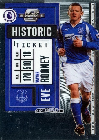 Figurina Wayne Rooney - Chronicles Soccer 2020-2021
 n. PLHT2 - Topps