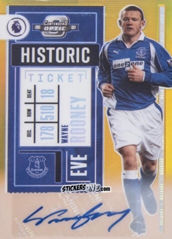 Figurina Wayne Rooney - Chronicles Soccer 2020-2021
 n. PLHTA2 - Topps