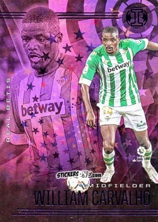 Figurina William Carvalho - Chronicles Soccer 2020-2021
 n. LLI12 - Topps