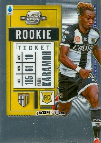 Cromo Yann Karamoh - Chronicles Soccer 2020-2021
 n. SART3 - Topps