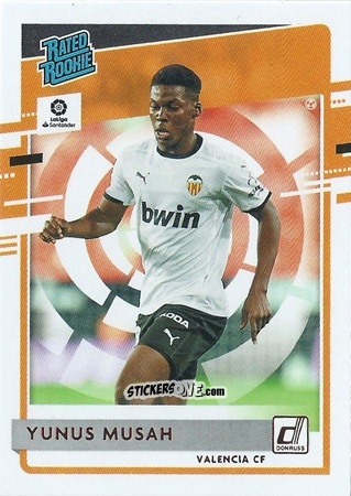 Cromo Yunus Musah - Chronicles Soccer 2020-2021
 n. LLRR3 - Topps