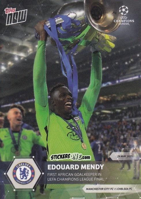 Sticker Edouard Mendy - Now Uefa Champions League 2020-2021 n. 82 - Topps