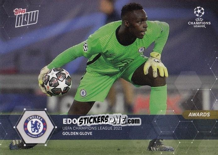 Sticker Edouard Mendy - Now Uefa Champions League 2020-2021 n. 89 - Topps