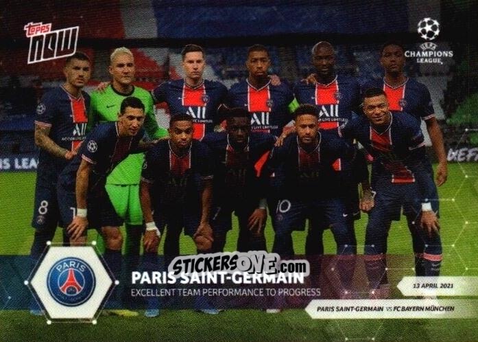 Cromo Paris Saint-Germain - Now Uefa Champions League 2020-2021 n. 62 - Topps