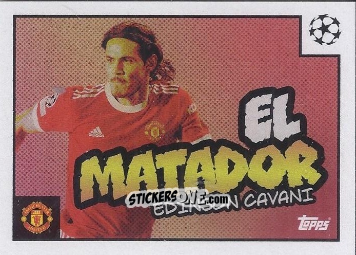 Cromo Edinson Cavani - Heritage 97 UEFA Champions League 2021-2022
 n. 115 - Topps