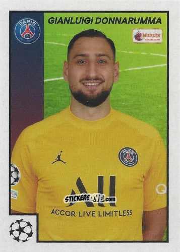 Sticker Gianluigi Donnarumma - Heritage 97 UEFA Champions League 2021-2022
 n. 10 - Topps