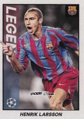 Cromo Henrik Larsson - Heritage 97 UEFA Champions League 2021-2022
 n. 139 - Topps