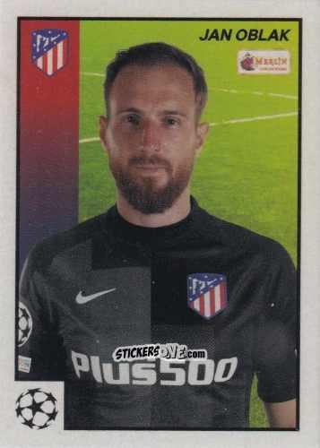 Sticker Jan Oblak - Heritage 97 UEFA Champions League 2021-2022
 n. 56 - Topps