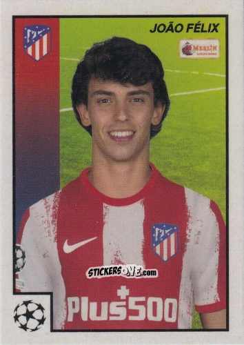Sticker Joao Felix - Heritage 97 UEFA Champions League 2021-2022
 n. 59a - Topps
