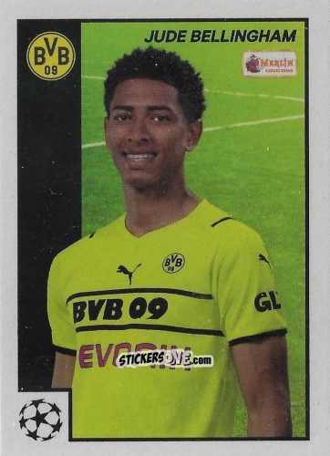 Cromo Jude Bellingham - Heritage 97 UEFA Champions League 2021-2022
 n. 20 - Topps
