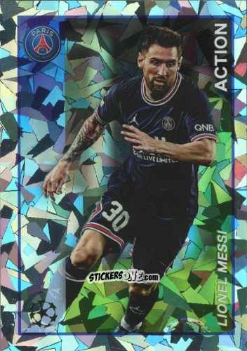 Cromo Lionel Messi - Heritage 97 UEFA Champions League 2021-2022
 n. 127 - Topps