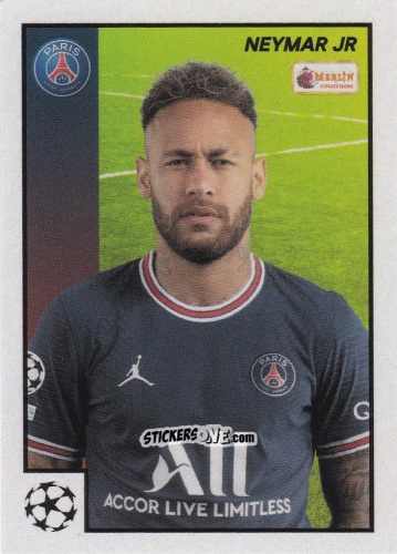 Figurina Neymar Jr - Heritage 97 UEFA Champions League 2021-2022
 n. 7 - Topps