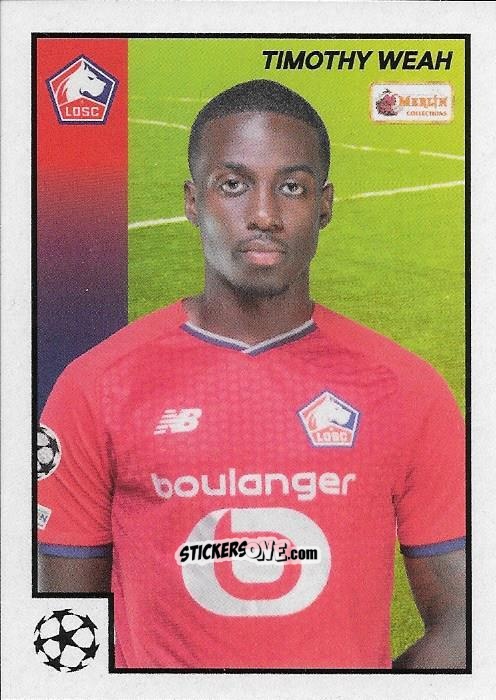 Cromo Timothy Weah - Heritage 97 UEFA Champions League 2021-2022
 n. 89 - Topps