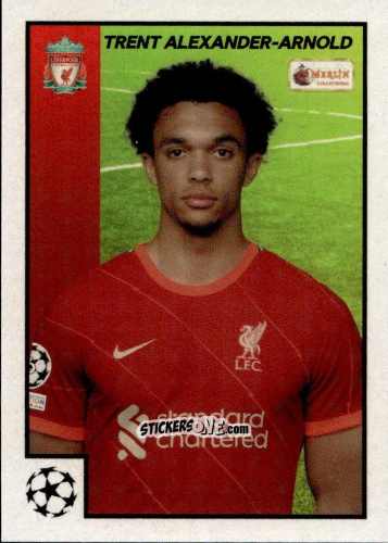 Figurina Trent Alexander-Arnold - Heritage 97 UEFA Champions League 2021-2022
 n. 12 - Topps