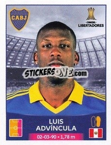 Figurina Luis Advíncula - Conmebol Copa Libertadores 2023 n. 343 - Panini