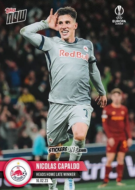 Cromo Nicolas Capaldo - Now Uefa Europa League & Uefa Europa Conference League 2022-2023 n. 27 - Topps