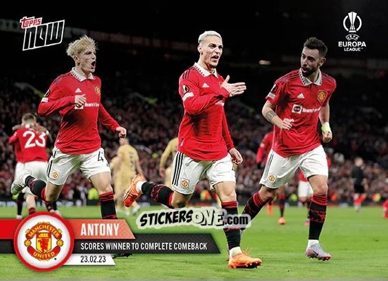 Cromo Antony - Now Uefa Europa League & Uefa Europa Conference League 2022-2023 n. 30 - Topps