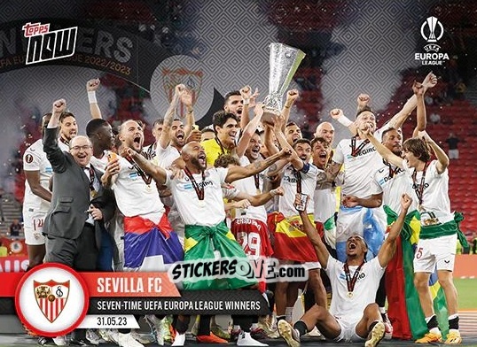 Cromo Sevilla FC - Now Uefa Europa League & Uefa Europa Conference League 2022-2023 n. 53 - Topps
