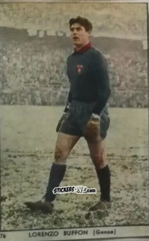 Sticker Lorenzo Buffon - I Calciatori di Serie A 1959-1960 Album N.1
 n. 76 - S.E.S.S.
