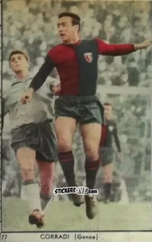 Cromo Giuseppe Corradi - I Calciatori di Serie A 1959-1960 Album N.1
 n. 77 - S.E.S.S.
