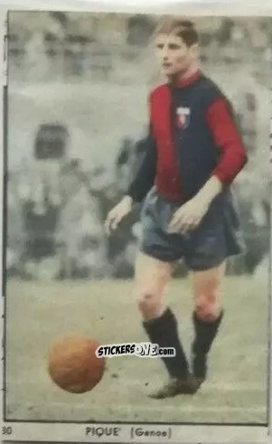 Cromo Luciano Pique - I Calciatori di Serie A 1959-1960 Album N.1
 n. 80 - S.E.S.S.
