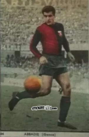 Cromo Giulio Cesare Abbadie - I Calciatori di Serie A 1959-1960 Album N.1
 n. 84 - S.E.S.S.
