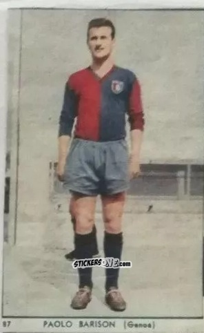 Sticker Paolo Barison - I Calciatori di Serie A 1959-1960 Album N.1
 n. 87 - S.E.S.S.
