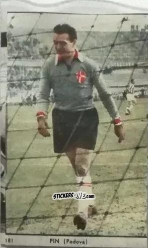 Sticker Antonio Pin - I Calciatori di Serie A 1959-1960 Album N.1
 n. 181 - S.E.S.S.
