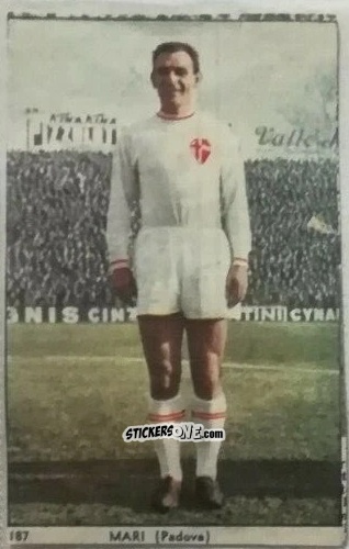 Cromo Giacomo Mari - I Calciatori di Serie A 1959-1960 Album N.1
 n. 187 - S.E.S.S.
