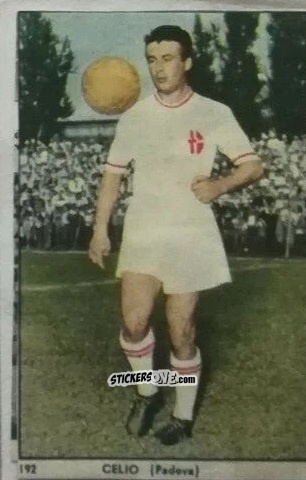 Sticker Celestino Celio - I Calciatori di Serie A 1959-1960 Album N.1
 n. 192 - S.E.S.S.

