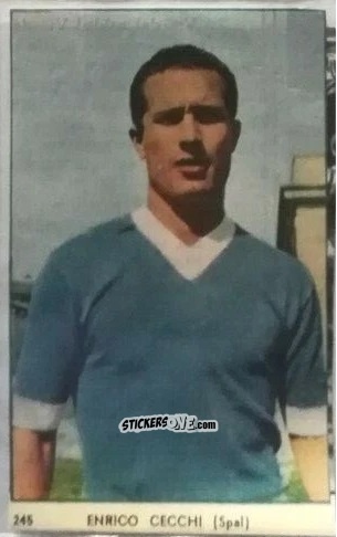 Sticker Enrico Cecchi - I Calciatori di Serie A 1959-1960 Album N.1
 n. 245 - S.E.S.S.
