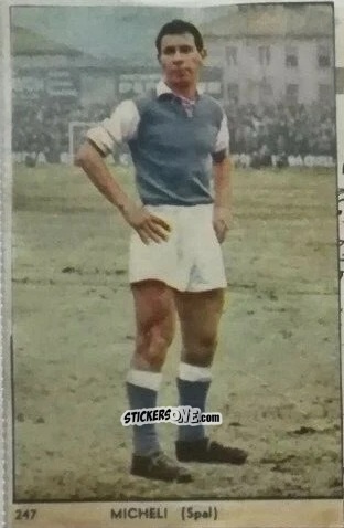 Sticker Dante Micheli - I Calciatori di Serie A 1959-1960 Album N.1
 n. 247 - S.E.S.S.
