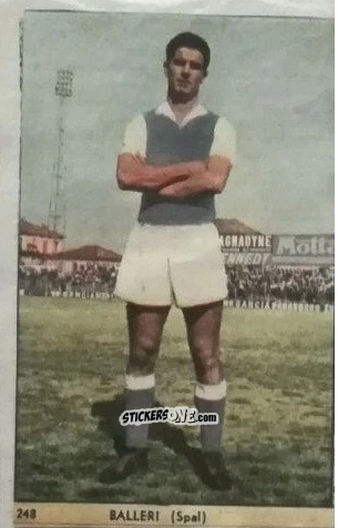 Cromo Costanzo Balleri - I Calciatori di Serie A 1959-1960 Album N.1
 n. 248 - S.E.S.S.
