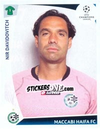 Figurina Nir Davidovitch - UEFA Champions League 2009-2010 n. 57 - Panini
