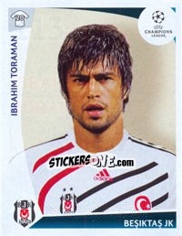 Cromo Ibrahim Toraman - UEFA Champions League 2009-2010 n. 113 - Panini