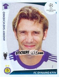 Cromo Andriy Shevchenko - UEFA Champions League 2009-2010 n. 392 - Panini