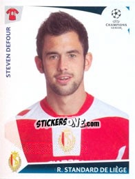 Figurina Steven Defour - UEFA Champions League 2009-2010 n. 540 - Panini