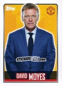 Cromo David Moyes - Premier League Inglese 2013-2014 n. 194 - Topps