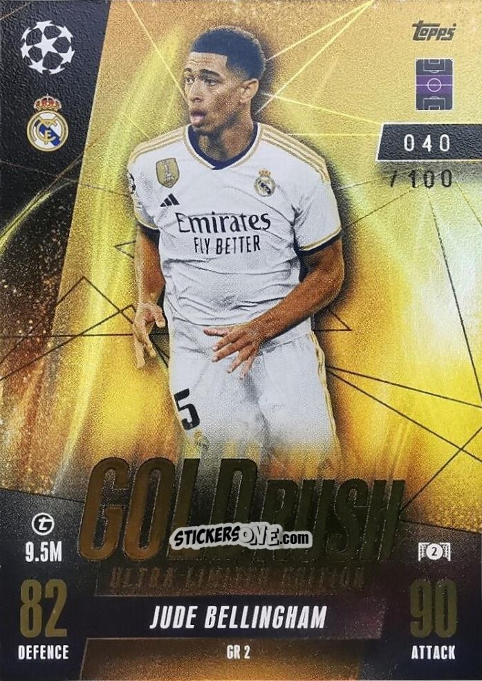 Cromo Jude Bellingham - UEFA Champions League & Europa League 2023-2024. Match Attax n. GR2 - Topps