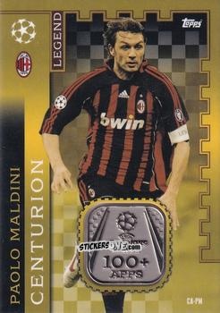 Sticker Paolo Maldini - UEFA Champions League & Europa League 2023-2024. Match Attax n. CR-PM - Topps
