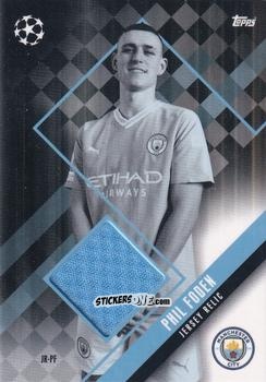 Cromo Phil Foden - UEFA Champions League & Europa League 2023-2024. Match Attax n. JR-PF - Topps