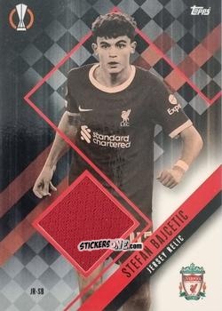 Sticker Stefan Bajetic - UEFA Champions League & Europa League 2023-2024. Match Attax n. JR-SB - Topps