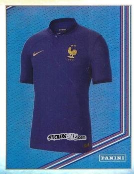 Figurina T-shirt équipe de France masculine - Team France 2023. Fiers d'être Bleus
 n. 2 - Panini